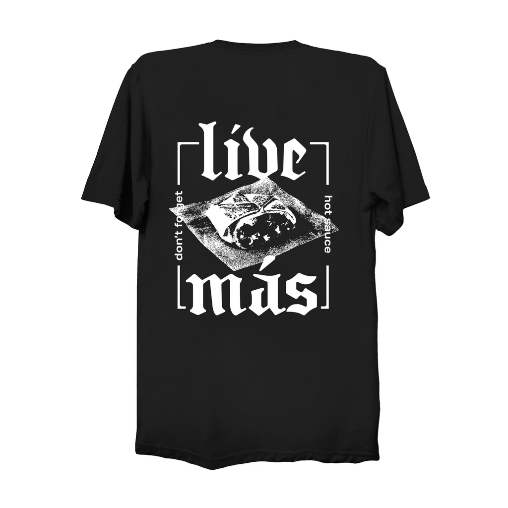 Live Más Ringspun Tee